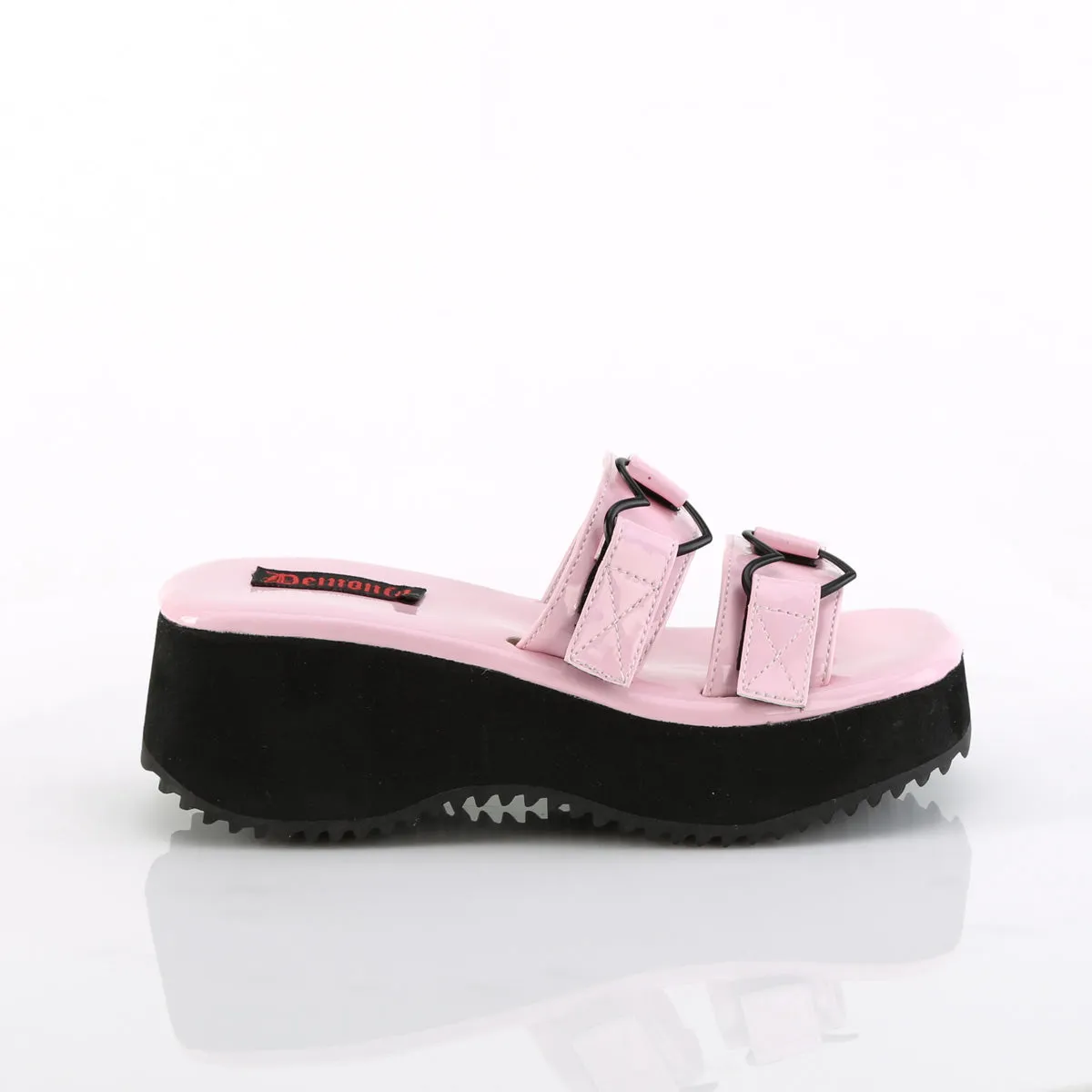 2 Inch Platform FLIP-12 Baby Pink Holo