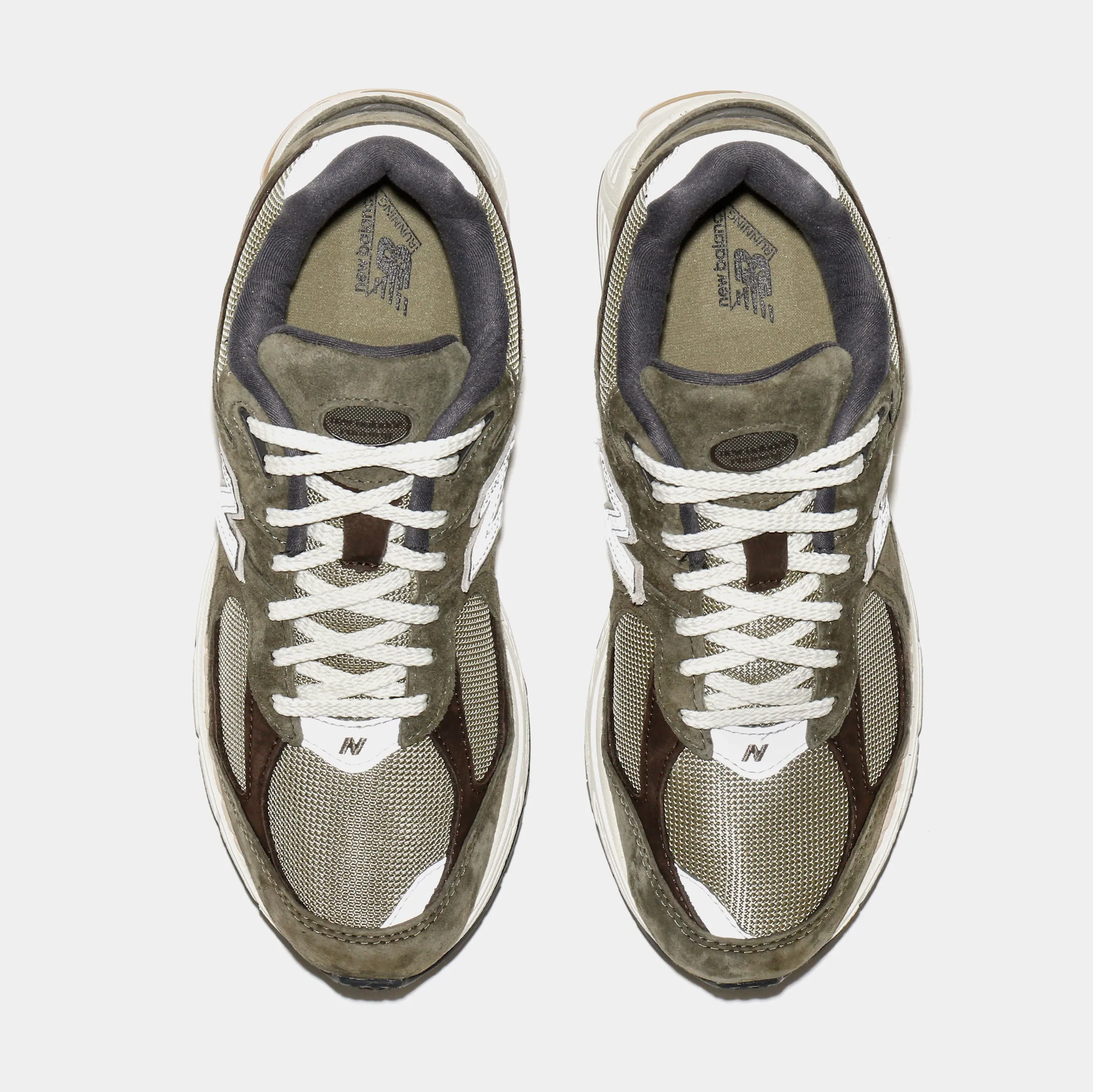 2002R Dark Camo Mens Lifestyle Shoes (Olive Green)