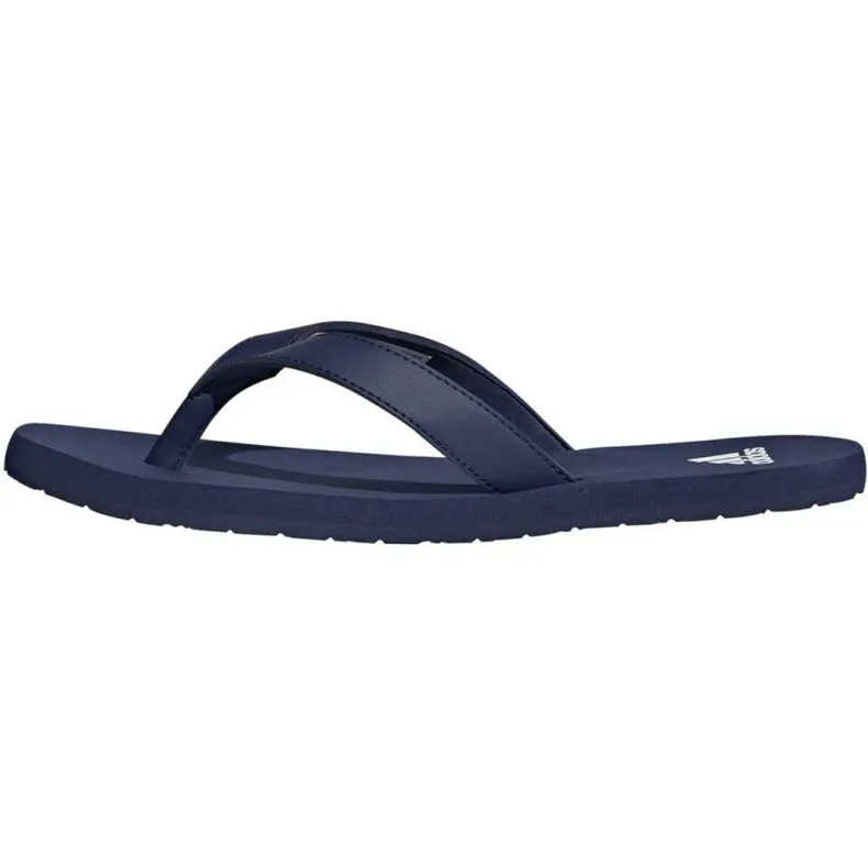 3 x Adidas Mens Dark Blue/White Eezay Flip Flop Casual Thongs