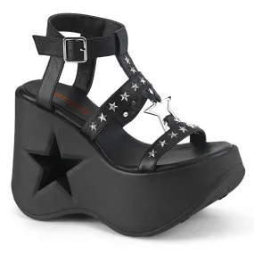 5 Inch Platform DYNAMITE-12 Black Pu