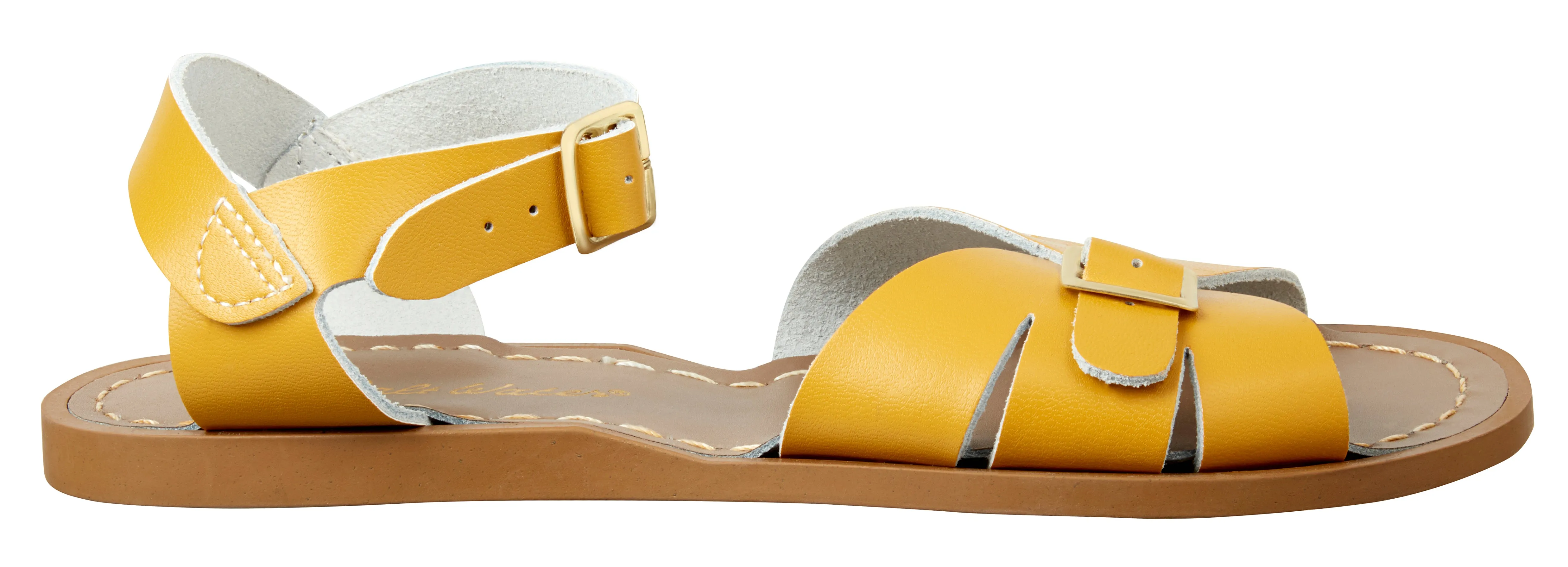 (915) Salt-Water Sandal Classic - MUSTARD (adult)