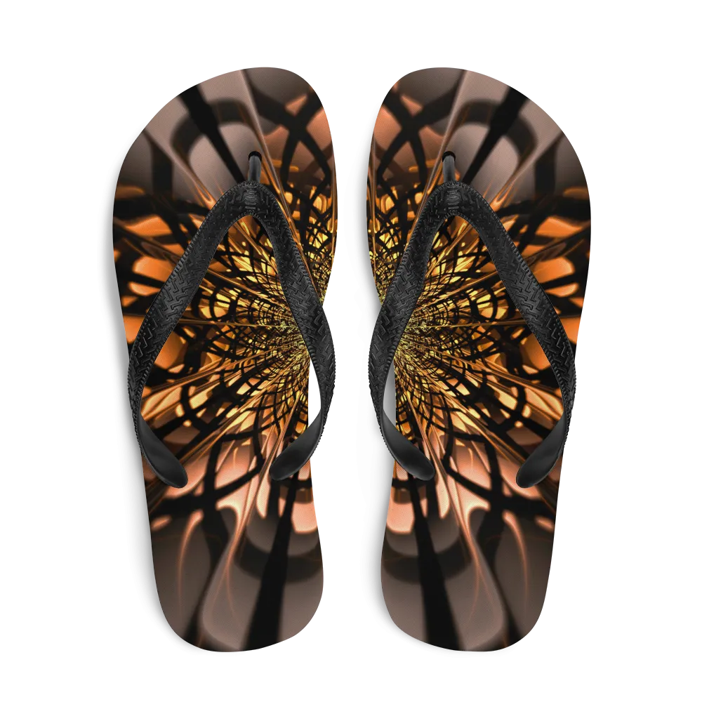 Abstract Flower 02 Flip-Flops