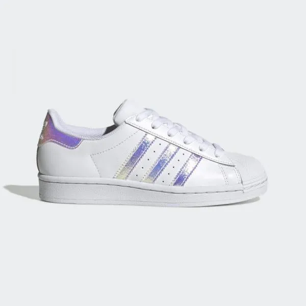 adidas GS Superstar - White/Irridescent