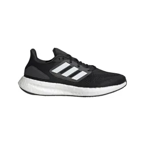 ADIDAS MEN'S PUREBOOST 22 BLACK/WHITE RUNNING SHOES