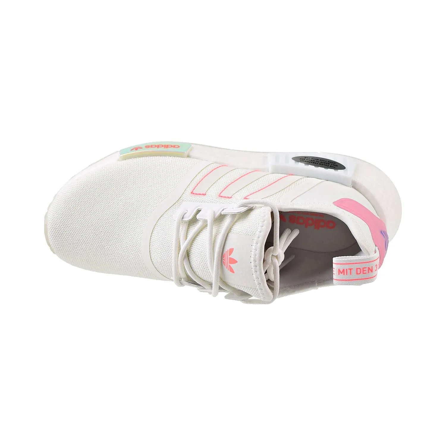 Adidas NMD_R1 Women's Shoes Cloud White-Acid Red