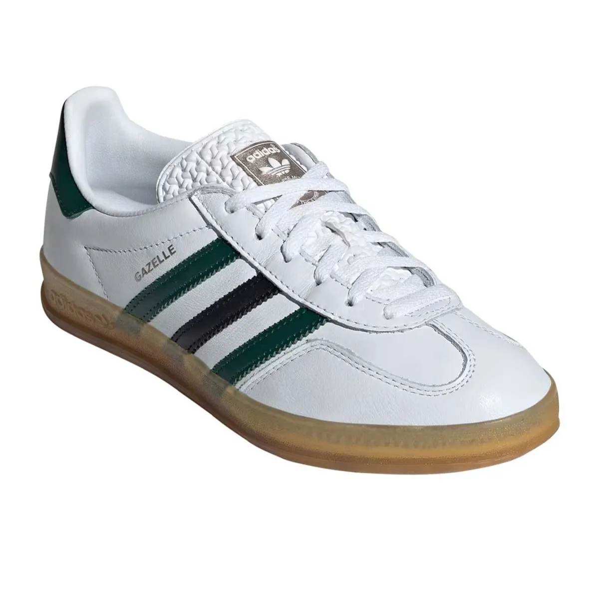 Adidas Women's Gazelle Indoor 'Cloud White Collegiate Green'