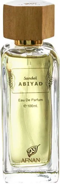 Afnan Sandal Abiyad Perfume for Unisex - Eau de Parfum, 100 ml