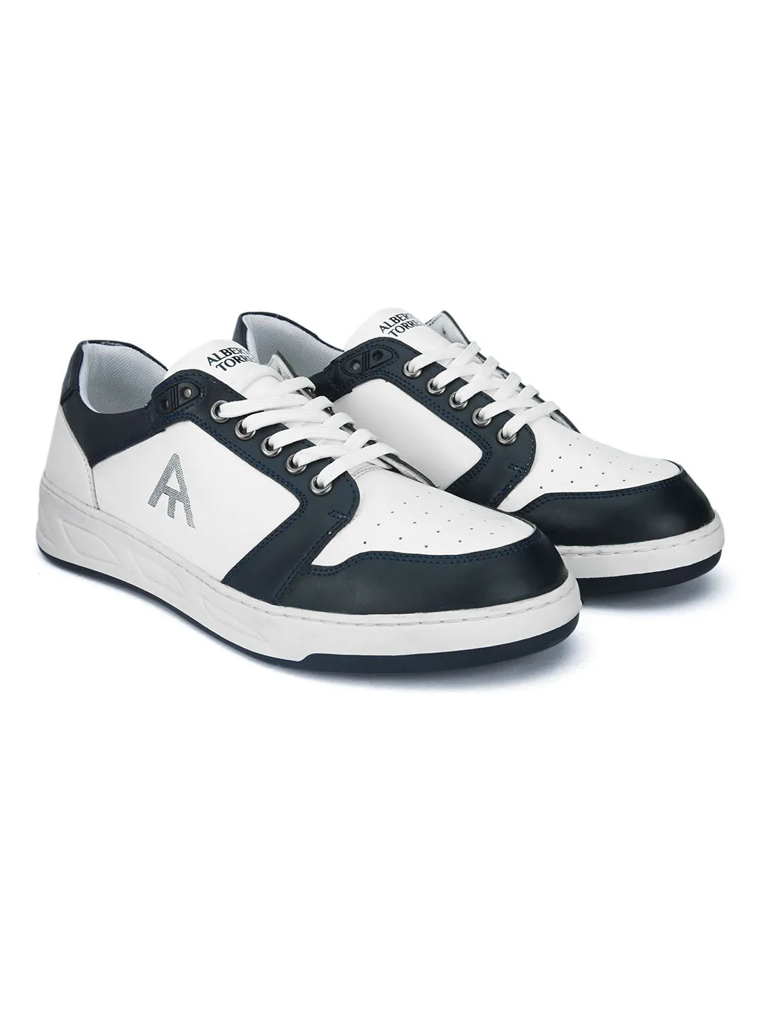 Alberto Torresi Synthetic Laceup Sneakers For Men