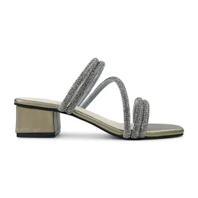 Bata DREAM Low-Block Sparkly Heel