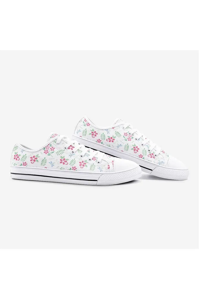 Beauty of Dragonflies Unisex Low Top Canvas Shoes