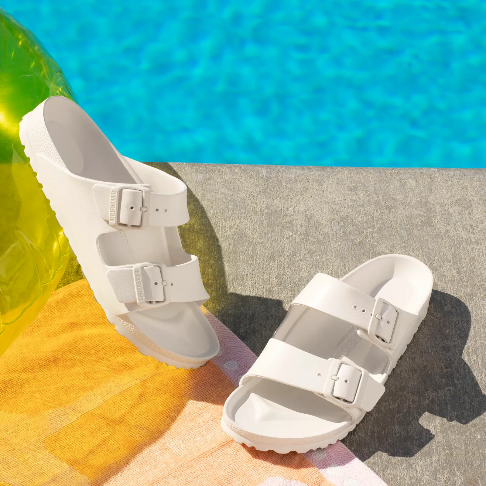 Birkenstock Arizona EVA Sandal (Men) - Eggshell