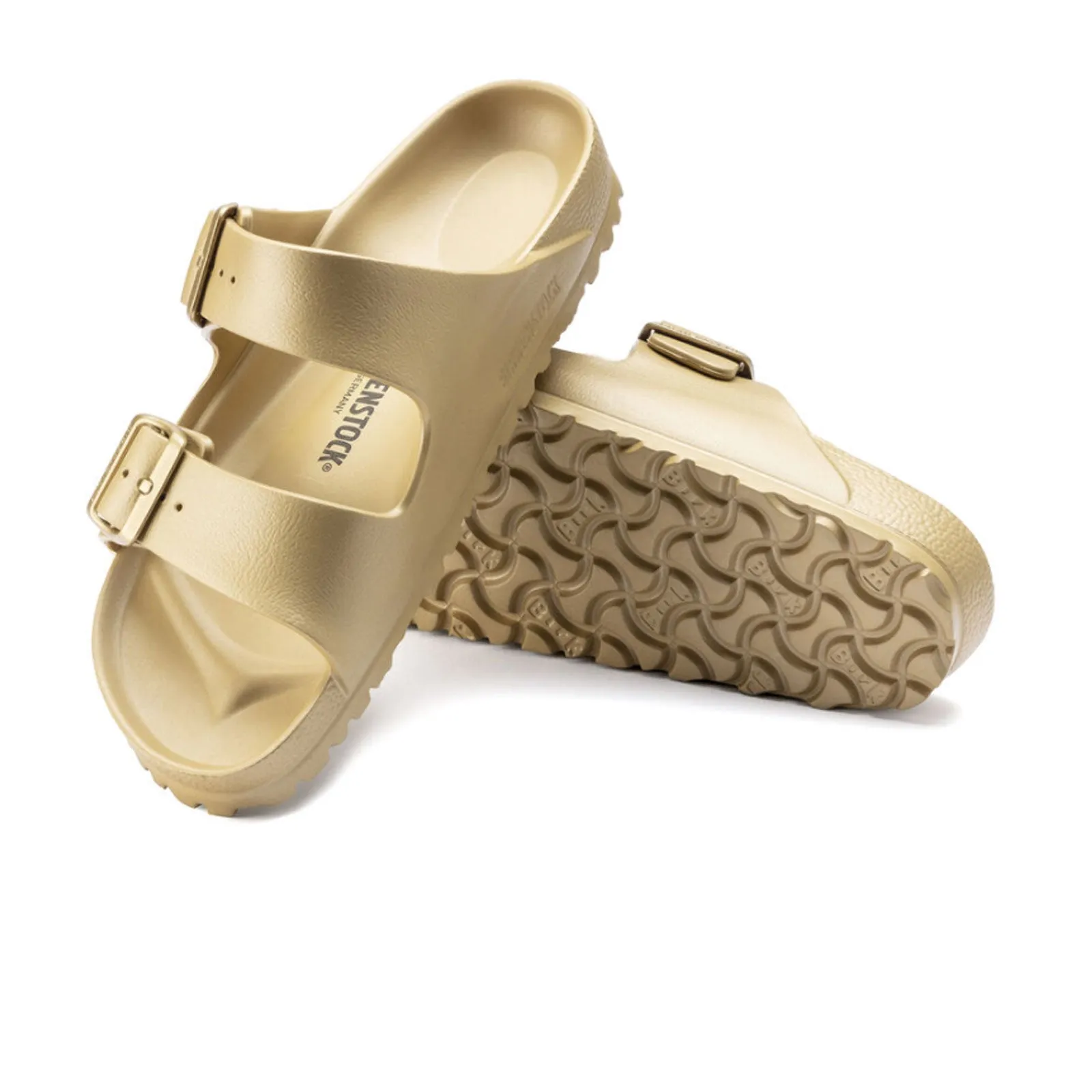 Birkenstock Arizona EVA Slide Sandal (Men) - Glamour Gold