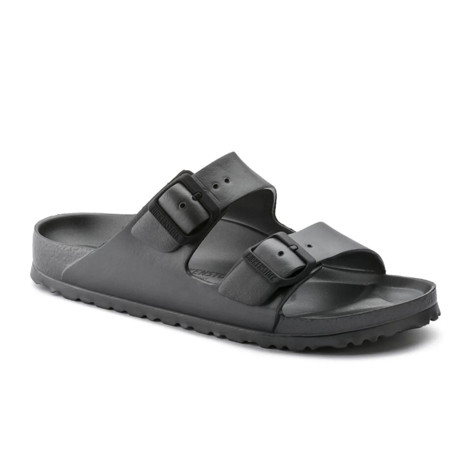 Birkenstock Arizona EVA Slide Sandal (Men) - Metallic Anthracite