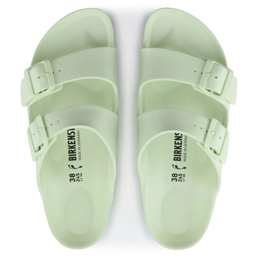 'Birkenstock' Women's Arizona Essentials - Faded Lime (Narrow)