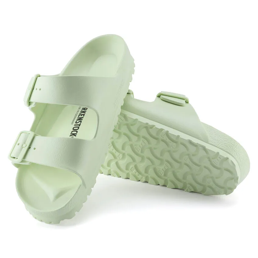 'Birkenstock' Women's Arizona Essentials - Faded Lime (Narrow)