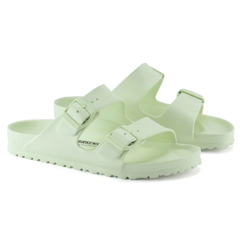 'Birkenstock' Women's Arizona Essentials - Faded Lime (Narrow)