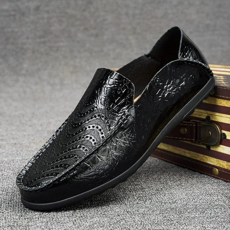 Boss Leather Loafers