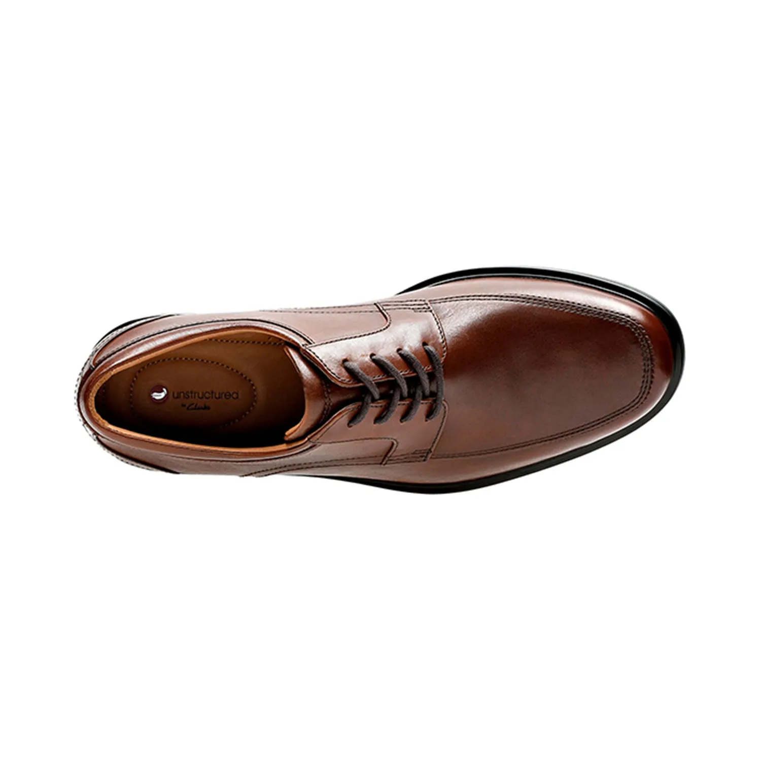 Clarks Un Aldric Park Mens Shoes Tan Leather