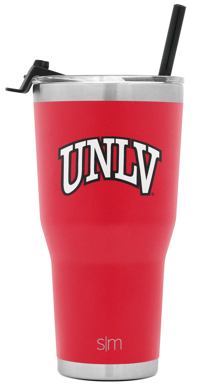 Collegiate Cruiser Tumbler with Flip Lid and Straw