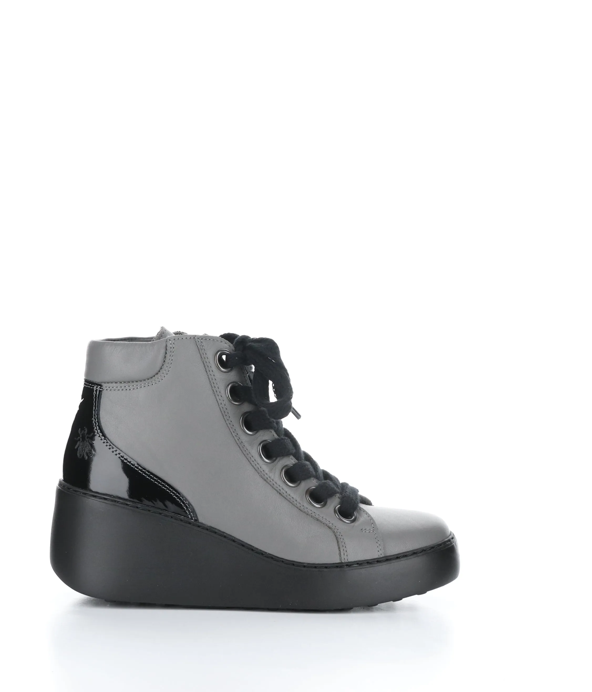 DICE468FLY 001 GREY/BLACK Hi-Top Shoes