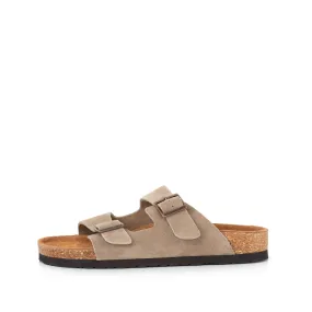 HIBISCUS STONE SUEDE SANDAL