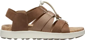 'Keen Outdoor' Women's Elle Mixed Strap Sandal - Toasted Coconut / Birch