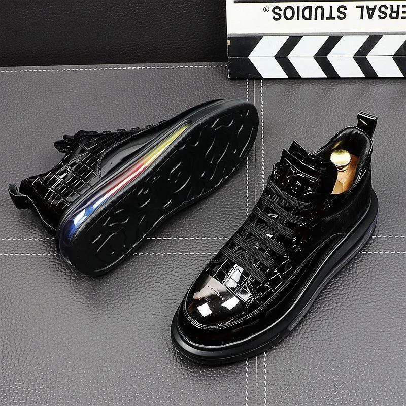 Luxury Punk Rock Sneakers For Men  Trainers