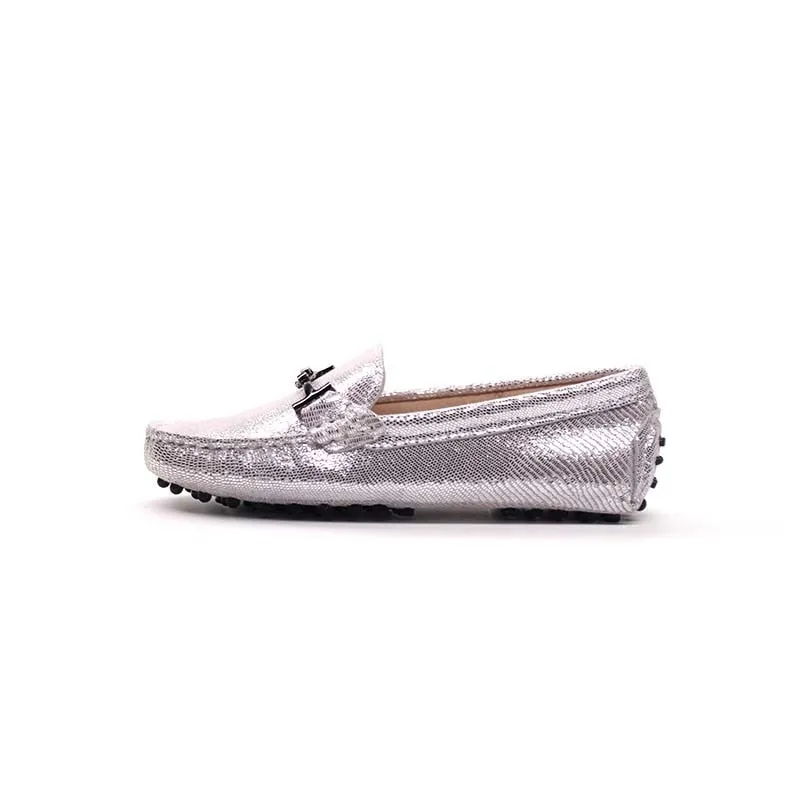 MIYAGINA Womens Premium Leather Moccasin Loafers - Stylish Flats for Ultimate Comfort and Versatile Driving Shoes