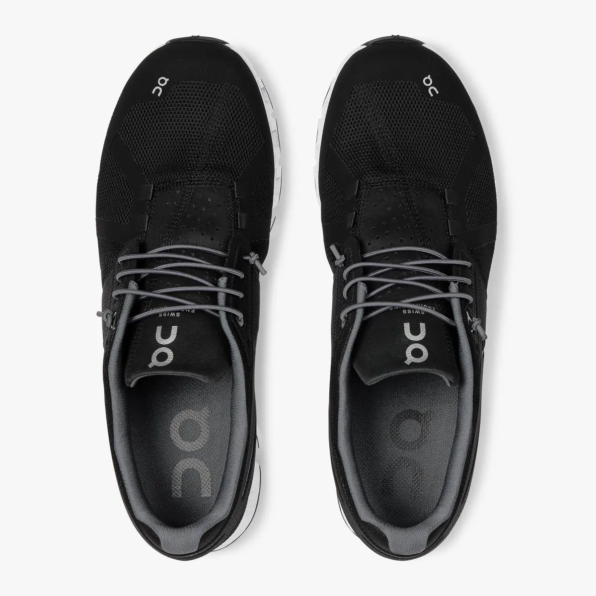 'On Running' Men's Cloud - Black / White