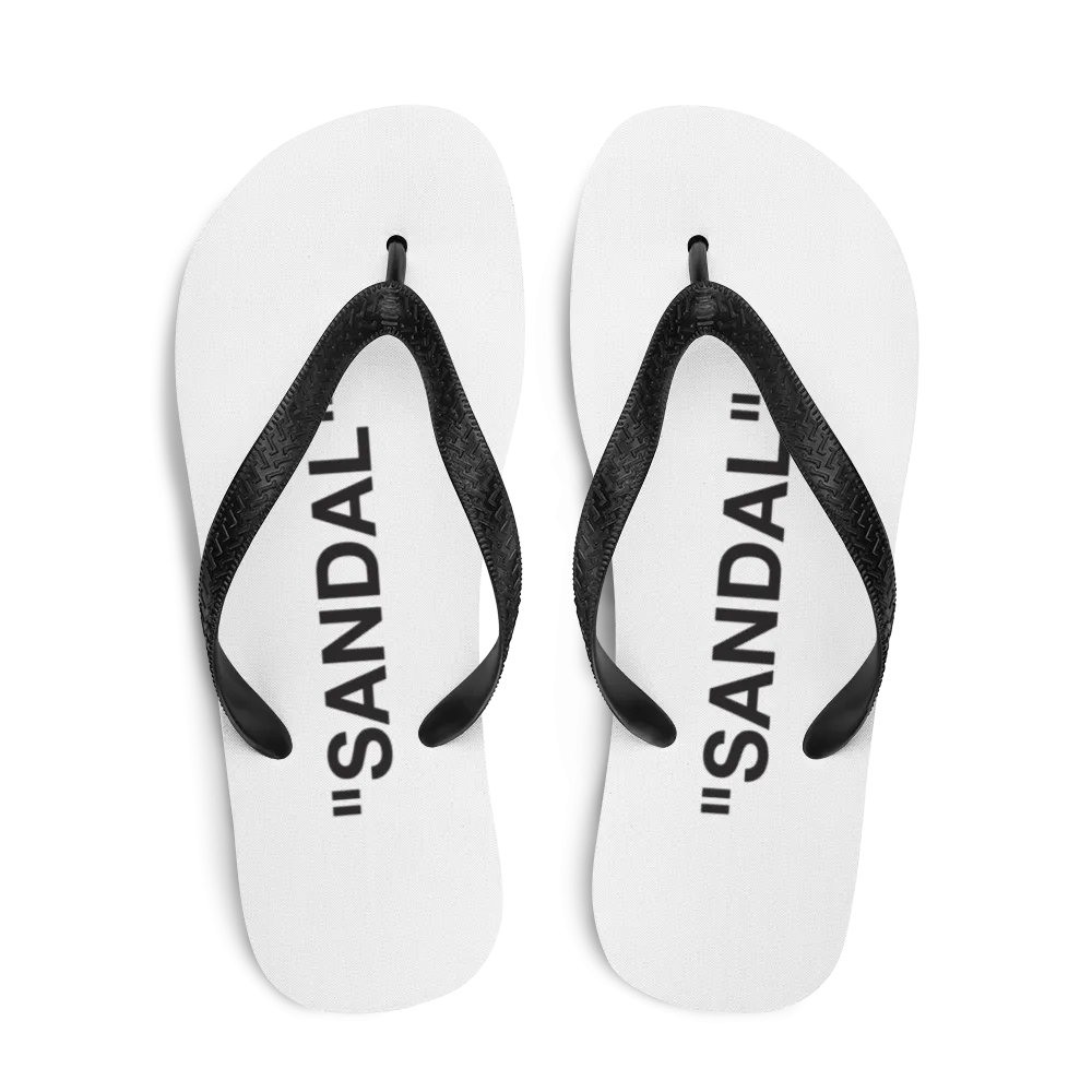 "PRODUCT" Series "SANDAL" Flip Flops White