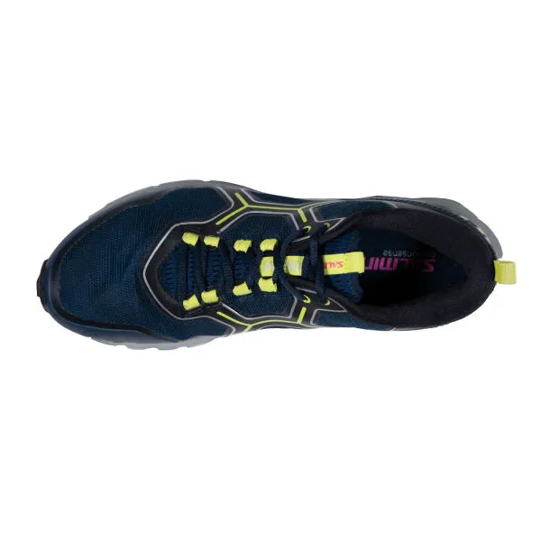 Salming Recoil Trail Running Shoe Men DressBlue/LimePunch