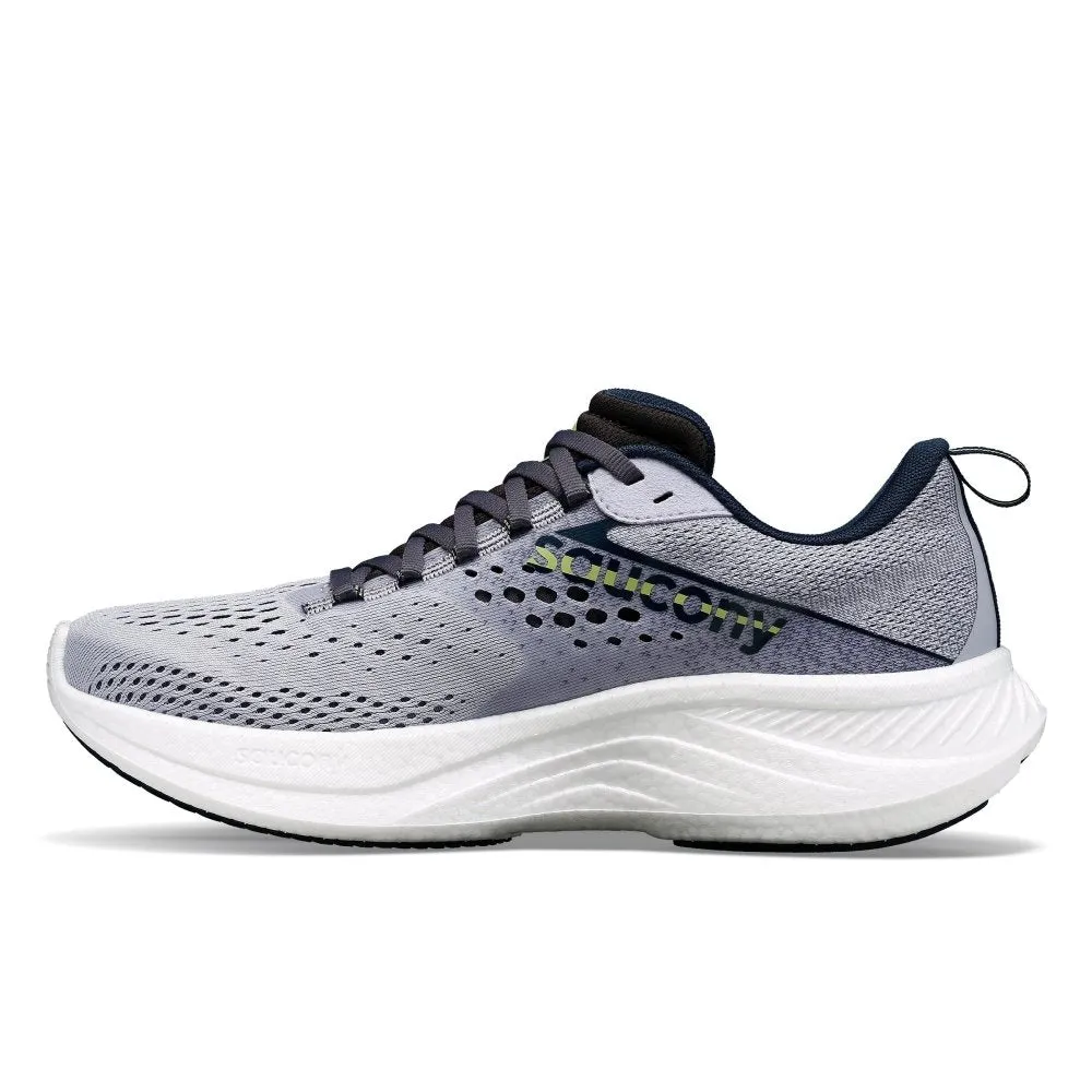 Saucony Women's Ride 17 - Iris/Navy (Wide Width)