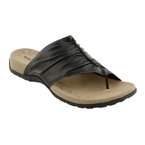 Taos Gift 2 Thong Sandal (Women) - Black