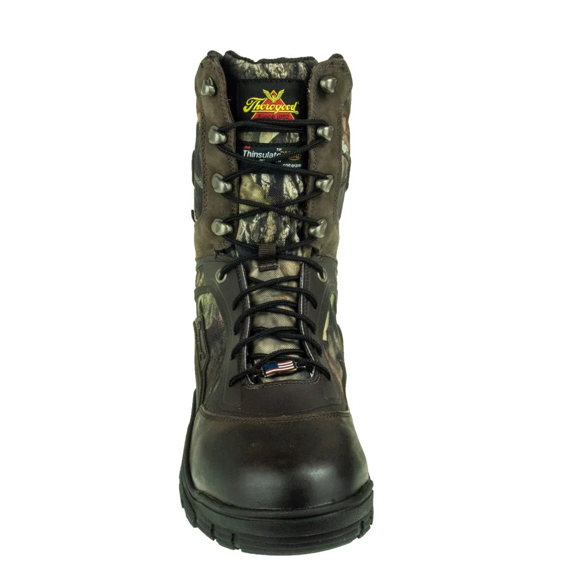 'Thorogood' Men's 8" Veracity GTX 600 GR Hunting - Brown / Mossy Oak Break-up Country