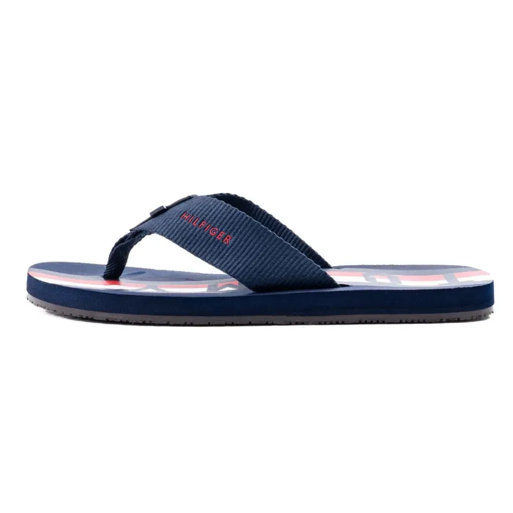 Tommy Hilfiger Flag Logo Flip Flop Men - NVYRED