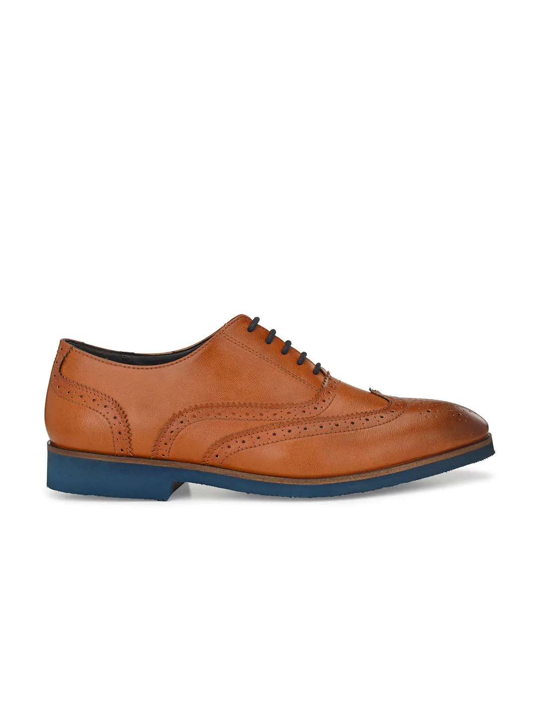 Topliner Tan Brogues