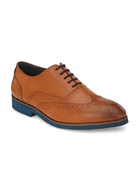 Topliner Tan Brogues