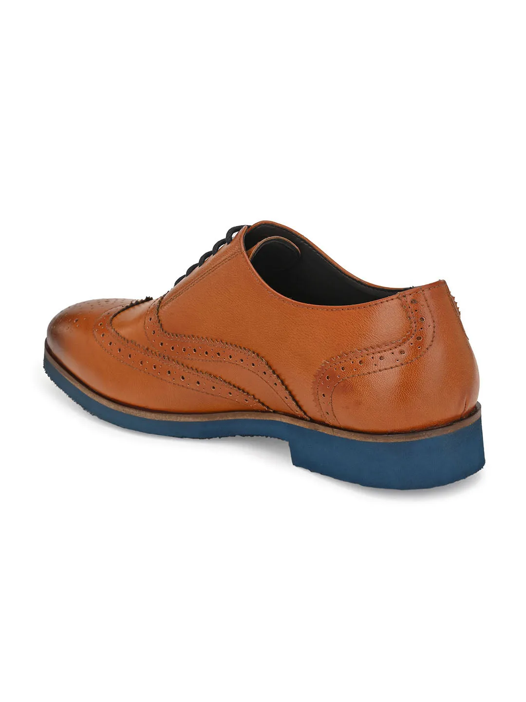 Topliner Tan Brogues