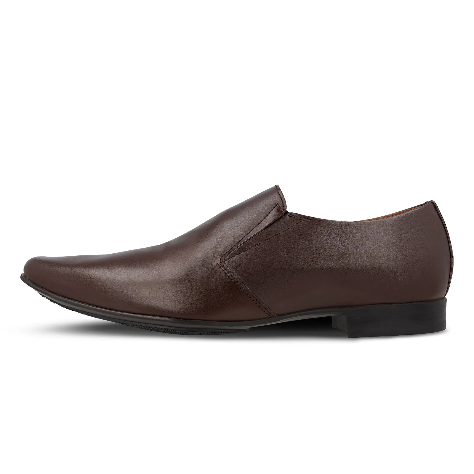 Walkaroo  Leather Men formals Shoes - WF6052 Brown