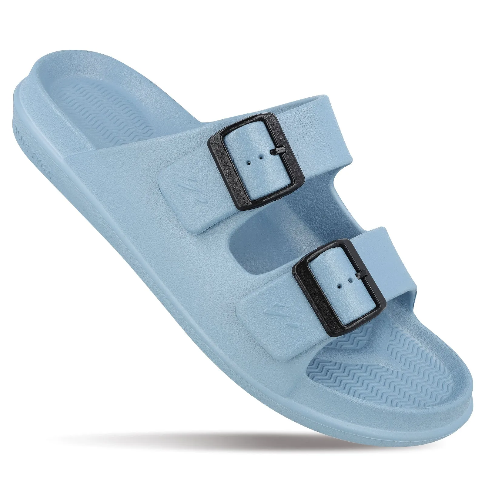 Walkaroo Men Casual Flip-Flop  - WC4822 Aqua Blue