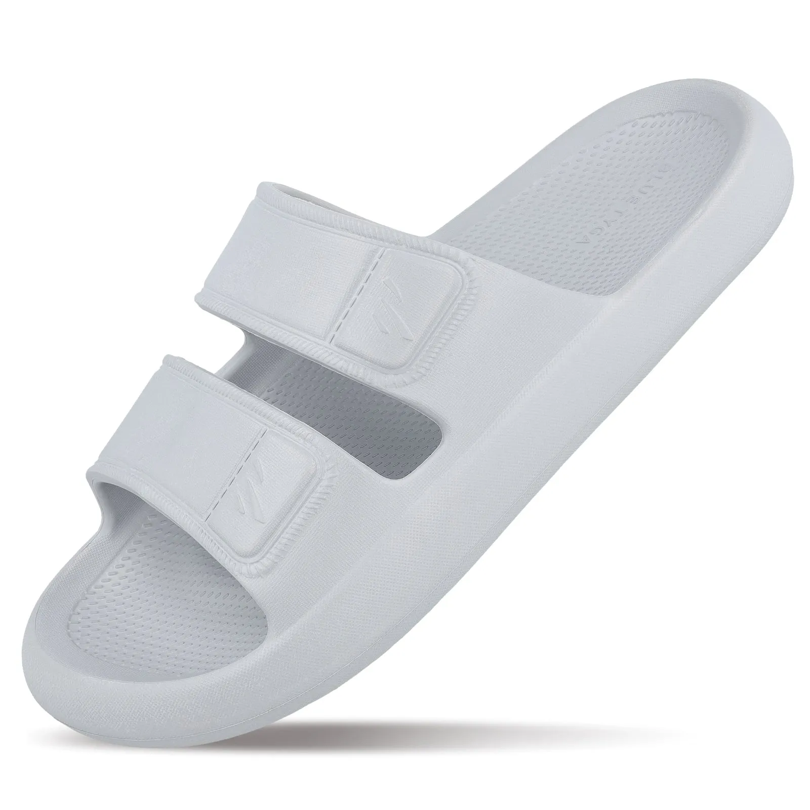 Walkaroo Men Casual Flip-Flop  - WC4823 Light Grey