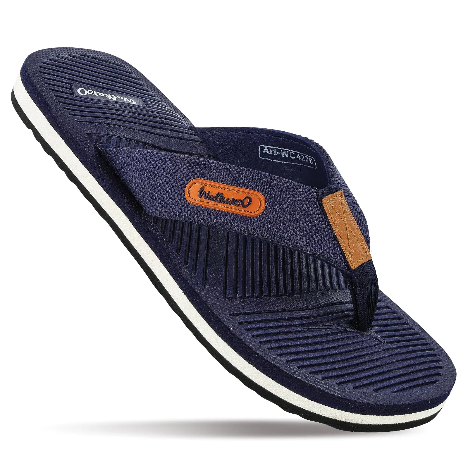 Walkaroo Men Flip Flop  - WC4276 Blue