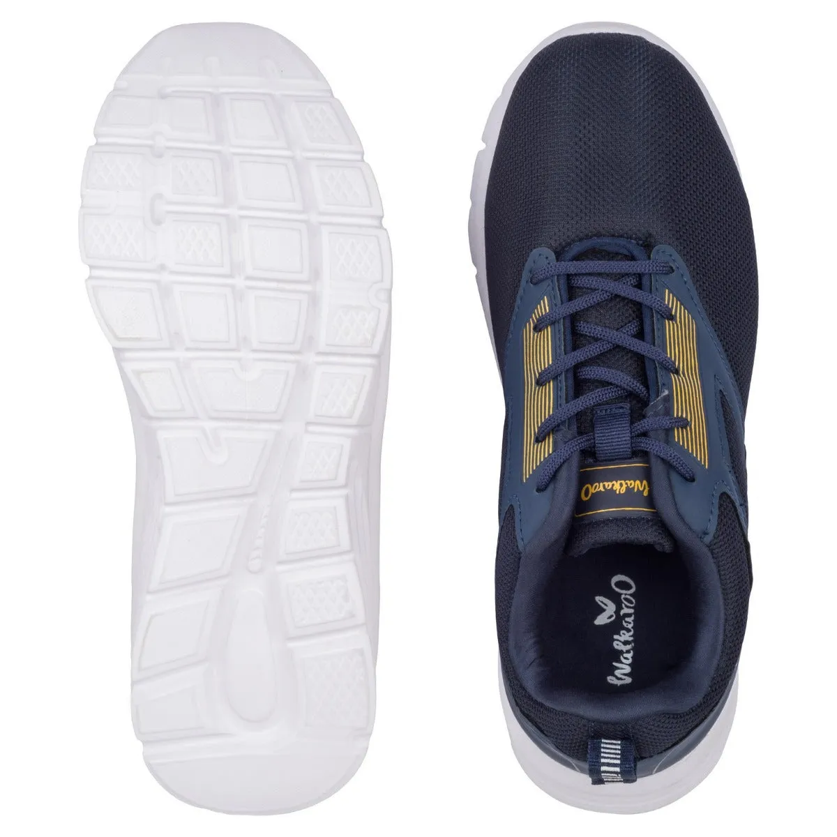 Walkaroo Men Lace-up Training Shoes - WS3050 Navy Blue