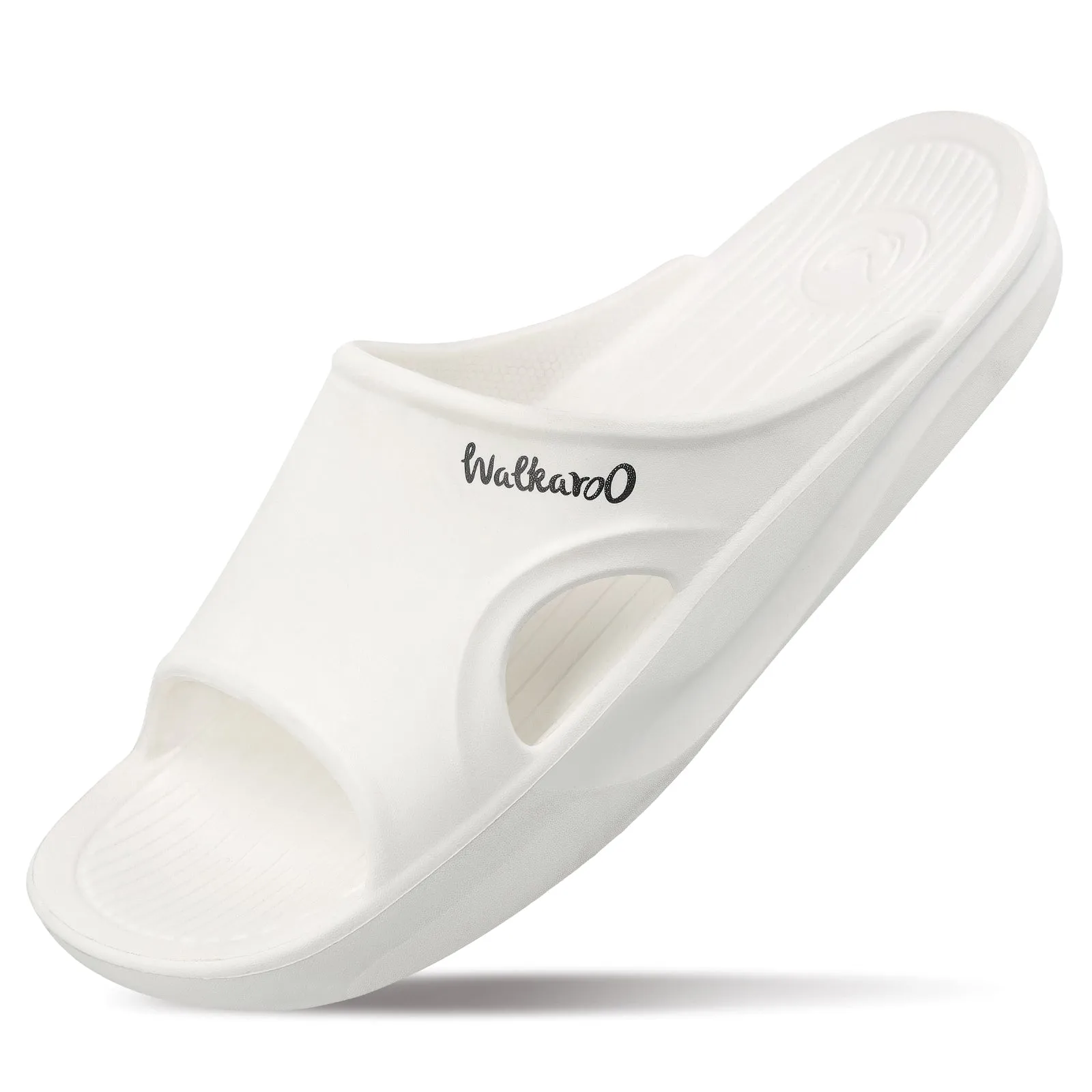 Walkaroo Men Slider  - WC4842 White