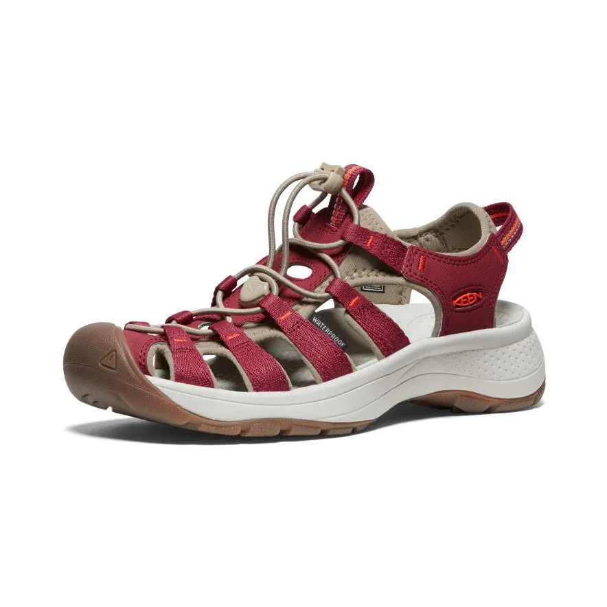 Women's Astoria West Sandal  |  Merlot/Scarlet Ibis